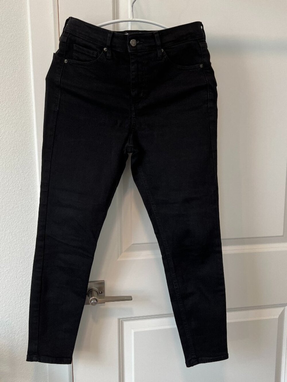 Topshop Jamie black skinny jean